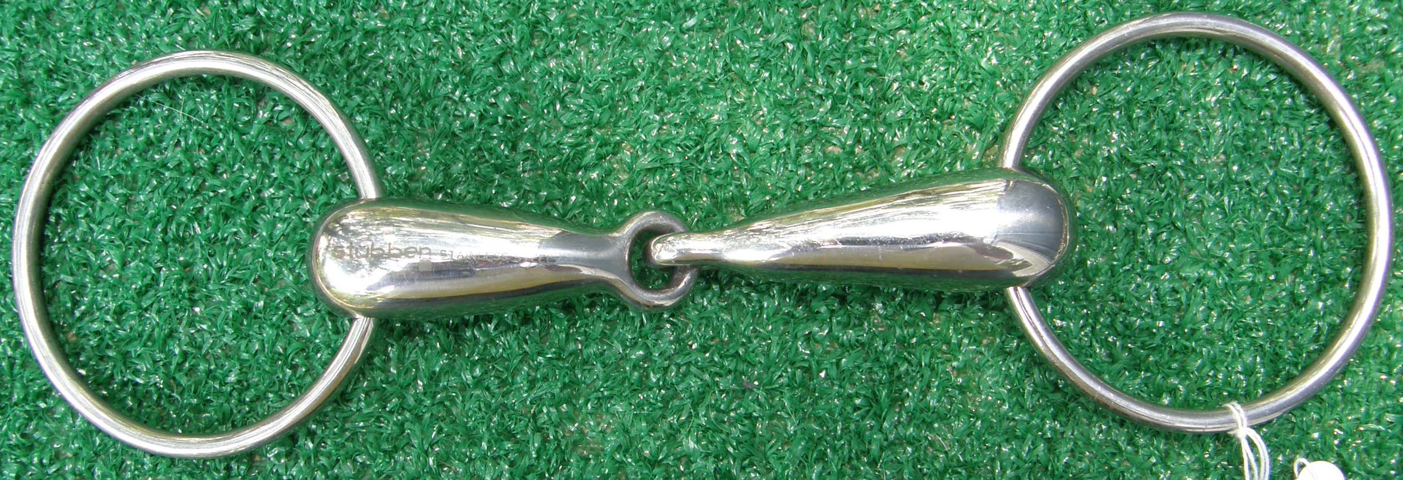 Mors De Filet Simple (Loose Ring Snaffle) Stubben En Cuivre - Taille 5 3/4 Pouces